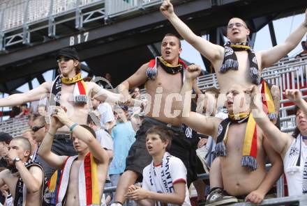 Fussball. Tipp3-Bundesliga. SK Austria Kelag Kaernten gegen SV Josko Ried. Fans (Austria Kaernten).  Klagenfurt, 21.5.2009. 
Foto: Kuess

---
pressefotos, pressefotografie, kuess, qs, qspictures, sport, bild, bilder, bilddatenbank