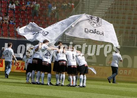 Fussball. Tipp3-Bundesliga. SK Austria Kelag Kaernten gegen SV Josko Ried. Austria Kaernten.  Klagenfurt, 21.5.2009. 
Foto: Kuess

---
pressefotos, pressefotografie, kuess, qs, qspictures, sport, bild, bilder, bilddatenbank