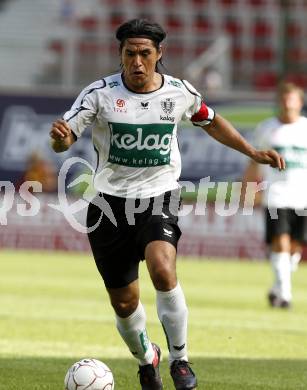 Fussball. Tipp3-Bundesliga. SK Austria Kelag Kaernten gegen SV Josko Ried. Carlos Chaile (Austria Kaernten).  Klagenfurt, 21.5.2009. 
Foto: Kuess

---
pressefotos, pressefotografie, kuess, qs, qspictures, sport, bild, bilder, bilddatenbank