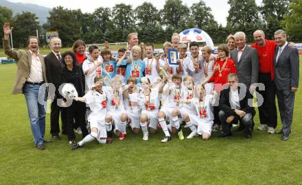 Fussball. Schuelerliga Finale. Spiel um Platz 1.  BG Lerchenfeld gegen SHS Spittal/Drau. Jubel (SHS Spittal). Wolfsberg, am 4.6.2009.
Foto: Kuess
---
pressefotos, pressefotografie, kuess, qs, qspictures, sport, bild, bilder, bilddatenbank