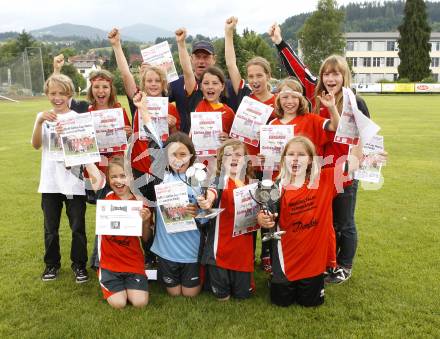 Fussball. Girlies Cup Finale. Feldkirchen, 6.6.2009. 
Foto: Kuess
---
pressefotos, pressefotografie, kuess, qs, qspictures, sport, bild, bilder, bilddatenbank
