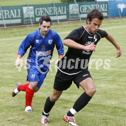 Fussball 1. KLasse D. Mannschaftsfoto Eberndorfer AC. Dieter Christoph Woschitz (St. Margarethen), Stefan Golautschnig (Eberndorf). St. Margarethen/Ros., am 6.6.2009.
Foto: Kuess
---
pressefotos, pressefotografie, kuess, qs, qspictures, sport, bild, bilder, bilddatenbank