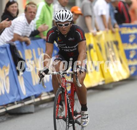 Radsport. Voelkermarkter Radsporttage. Tchibo Cup. Manuel Hillebrand (Focus Weichberger Voelkermarkt). Voelkermarkt, am 7.6.2009.
Foto: Kuess 
---
pressefotos, pressefotografie, kuess, qs, qspictures, sport, bild, bilder, bilddatenbank