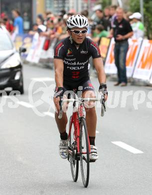 Radsport. Voelkermarkter Radsporttage. Tchibo Cup. Manuel Hillebrand (Team Focus Weichberger Voelkermarkt). Voelkermarkt, am 7.6.2009.
Foto: Kuess 
---
pressefotos, pressefotografie, kuess, qs, qspictures, sport, bild, bilder, bilddatenbank