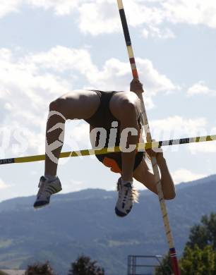 Leichtathletik. Kaerntner Meisterschaft. Stabhochsprung. Katja Salzer. Wolfsberg, am 13.6.2009.
Foto: Kuess
---
pressefotos, pressefotografie, kuess, qs, qspictures, sport, bild, bilder, bilddatenbank