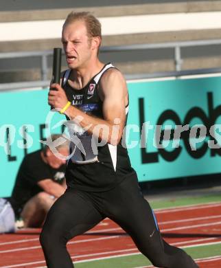 Leichtathletik. Kaerntner Meisterschaft. 400 Meter. Andreas Rapatz. Wolfsberg, am 13.6.2009.
Foto: Kuess
---
pressefotos, pressefotografie, kuess, qs, qspictures, sport, bild, bilder, bilddatenbank