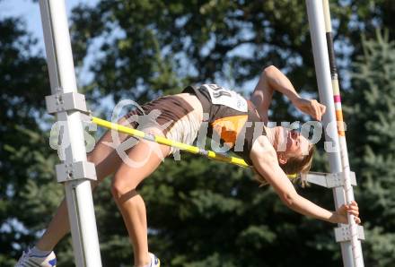 Leichtathletik. Kaerntner Meisterschaften. Stabhochsprung. Neuer oesterreichischer Jugendrekord. Katja Salzer. Wolfsberg, am 13.6.2009.
Foto: Kuess

---
pressefotos, pressefotografie, kuess, qs, qspictures, sport, bild, bilder, bilddatenbank