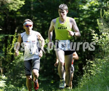 Leichtathletik. Kaerntner Berglaufcup. Robert Stark (LS Stockenboi), Jan Kirschbach (LC Altis Krappfeld). St. Margarethen im Rosental, am 14.6.2009.
Foto: Kuess
---
pressefotos, pressefotografie, kuess, qs, qspictures, sport, bild, bilder, bilddatenbank