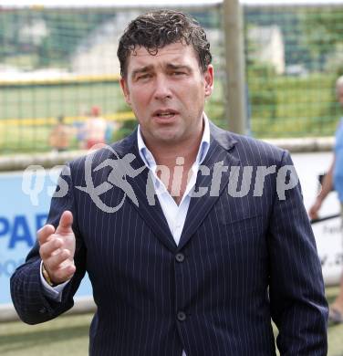 Fussball Bundesliga. Trainingsbeginn SK Austria Kaernten. Mario Canori (Praesident). Moosburg, am 15.6.2009.
Foto: Kuess
---
pressefotos, pressefotografie, kuess, qs, qspictures, sport, bild, bilder, bilddatenbank