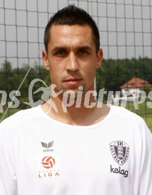 Fussball Bundesliga. Trainingsbeginn SK Austria Kaernten.  Martin Zivny. Moosburg, am 15.6.2009.
Foto: Kuess
---
pressefotos, pressefotografie, kuess, qs, qspictures, sport, bild, bilder, bilddatenbank