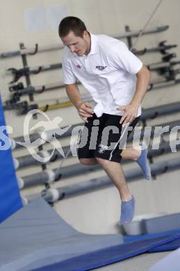 Eishockey. Sommertraining KAC. Manuel Geier. Klagenfurt, am 15.6.2009.
Foto: Kuess
---
pressefotos, pressefotografie, kuess, qs, qspictures, sport, bild, bilder, bilddatenbank