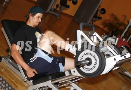 Eishockey Bundesliga. Sommertraining VSV. Stefan Bacher. Villach, am 29.5.2009.
Foto: Kuess
---
pressefotos, pressefotografie, kuess, qs, qspictures, sport, bild, bilder, bilddatenbank