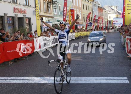 Slowenien Radrundfahrt. Sieger Jakob Fuglsang. Villach, am 18.6.2009.
Foto: Kuess
---
pressefotos, pressefotografie, kuess, qs, qspictures, sport, bild, bilder, bilddatenbank