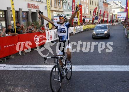 Slowenien Radrundfahrt. Sieger Jakob Fuglsang. Villach, am 18.6.2009.
Foto: Kuess
---
pressefotos, pressefotografie, kuess, qs, qspictures, sport, bild, bilder, bilddatenbank