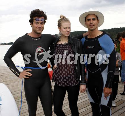 Decathlon. Schwimmen  Markus Rogan, Larissa Marolt, Paul Scharner,. Voelkermarkt, am 21.6.2009.
Foto: Kuess
---
pressefotos, pressefotografie, kuess, qs, qspictures, sport, bild, bilder, bilddatenbank