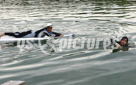 Decathlon. Schwimmen  Markus Rogan,  Paul Scharner. Voelkermarkt, am 21.6.2009.
Foto: Kuess
---
pressefotos, pressefotografie, kuess, qs, qspictures, sport, bild, bilder, bilddatenbank