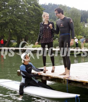 Decathlon. Schwimmen  Markus Rogan, Larissa Marolt, Paul Scharner,. Voelkermarkt, am 21.6.2009.
Foto: Kuess
---
pressefotos, pressefotografie, kuess, qs, qspictures, sport, bild, bilder, bilddatenbank