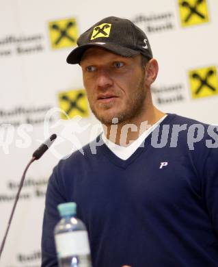 Schi Alpin. Hermann Maier. PR Termin in Raiffeisenlandesbank Kaernten.Klagenfurt, am 20.6.2009.
Foto: Kuess
---
pressefotos, pressefotografie, kuess, qs, qspictures, sport, bild, bilder, bilddatenbank