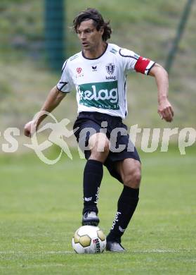 Fussball Bundesliga. Testspiel. SK Austria Kaernten gegen FC Wacker Innsbruck. Jocelyn Blanchard (Austria Kaernten). Rennweg, am 24.6.2009.
Foto: Kuess 
---
pressefotos, pressefotografie, kuess, qs, qspictures, sport, bild, bilder, bilddatenbank