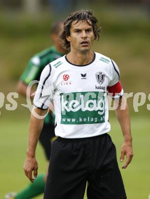 Fussball Bundesliga. Testspiel. SK Austria Kaernten gegen FC Wacker Innsbruck. Jocelyn Blanchard (Austria Kaernten). Rennweg, am 24.6.2009.
Foto: Kuess 
---
pressefotos, pressefotografie, kuess, qs, qspictures, sport, bild, bilder, bilddatenbank