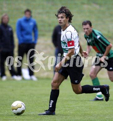 Fussball Bundesliga. Testspiel. SK Austria Kaernten gegen FC Wacker Innsbruck. Jocelyn Blanchard (Austria Kaernten). Rennweg, am 24.6.2009.
Foto: Kuess 
---
pressefotos, pressefotografie, kuess, qs, qspictures, sport, bild, bilder, bilddatenbank