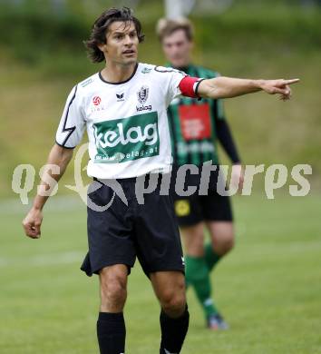 Fussball Bundesliga. Testspiel. SK Austria Kaernten gegen FC Wacker Innsbruck. Jocelyn Blanchard (Austria Kaernten). Rennweg, am 24.6.2009.
Foto: Kuess 
---
pressefotos, pressefotografie, kuess, qs, qspictures, sport, bild, bilder, bilddatenbank