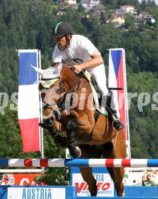 Reitsport. Reiten. Internationale Reitsporttage Maria Woerth. Gerfried Puck (AUT) auf Koala du Prelet. Maria Woerth, am 27.6.2009.
Foto: Kuess
---
pressefotos, pressefotografie, kuess, qs, qspictures, sport, bild, bilder, bilddatenbank