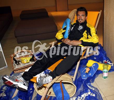 Fussball Bundesliga. Trainingslager SK Austria Kaernten. Fernando Troyansky. Bad Bleiberg, am 25.6.2009.
Foto: Kuess
---
pressefotos, pressefotografie, kuess, qs, qspictures, sport, bild, bilder, bilddatenbank