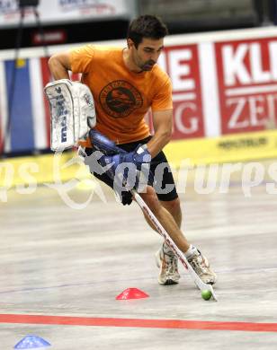 Eishockey Bundesliga. VSV Sommertraining. Tormanntraining. Gert Prohaska. Villach, am 24.6.2009.
Foto: Kuess
---
pressefotos, pressefotografie, kuess, qs, qspictures, sport, bild, bilder, bilddatenbank