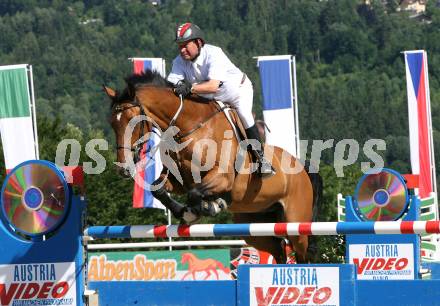 Reitsport. Reiten. Internationale Reitsporttage Maria Woerth. Hugo Simon (AUT) auf Caldato. Maria Woerth, am 27.6.2009.
Foto: Kuess
---
pressefotos, pressefotografie, kuess, qs, qspictures, sport, bild, bilder, bilddatenbank