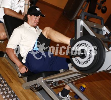 Eishockey Bundesliga. Sommertraining VSV. Christian Ban. Villach, am 29.5.2009.
Foto: Kuess
---
pressefotos, pressefotografie, kuess, qs, qspictures, sport, bild, bilder, bilddatenbank