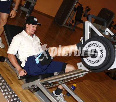 Eishockey Bundesliga. Sommertraining VSV. Christian Ban. Villach, am 29.5.2009.
Foto: Kuess
---
pressefotos, pressefotografie, kuess, qs, qspictures, sport, bild, bilder, bilddatenbank