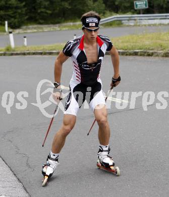 Nordische Kombination. Trainingslager Nationalteam. Tomaz Druml. Vilach, Dobratsch, 10.7.2009.
Foto: Kuess
---
pressefotos, pressefotografie, kuess, qs, qspictures, sport, bild, bilder, bilddatenbank