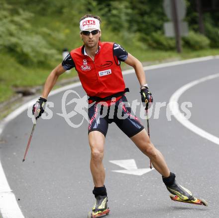 Nordische Kombination. Trainingslager Nationalteam.  Mario Stecher. Vilach, Dobratsch, 10.7.2009.
Foto: Kuess
---
pressefotos, pressefotografie, kuess, qs, qspictures, sport, bild, bilder, bilddatenbank