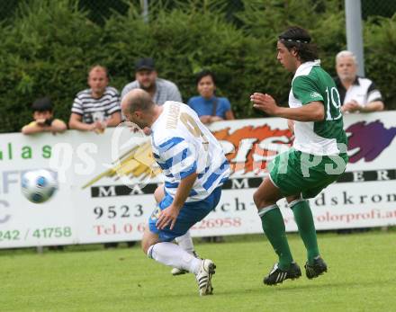 Fussball. Villacher Stadtpokal. Landskron gegen VSV.  (Landskron), (VSV). Landskron, am 11.7.2009.
Foto: Kuess
---
pressefotos, pressefotografie, kuess, qs, qspictures, sport, bild, bilder, bilddatenbank