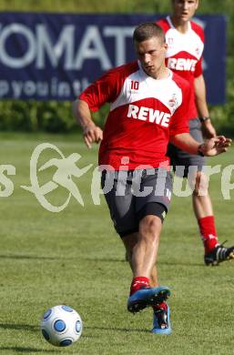 Fussball Bundesliga. Trainingslager 1. FC Koeln. Lukas Podolski. Velden, am 14.7.2009.
Foto: Kuess
---
pressefotos, pressefotografie, kuess, qs, qspictures, sport, bild, bilder, bilddatenbank