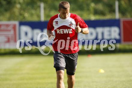 Fussball Bundesliga. Trainingslager 1. FC Koeln. Lukas Podolski. Velden, am 14.7.2009.
Foto: Kuess
---
pressefotos, pressefotografie, kuess, qs, qspictures, sport, bild, bilder, bilddatenbank