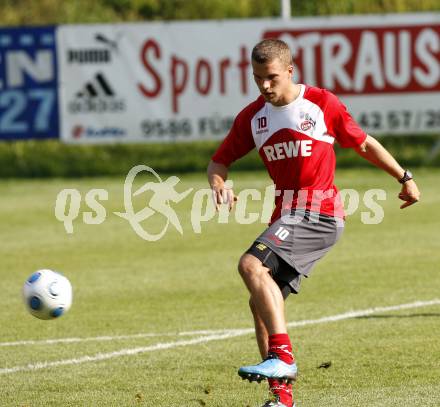 Fussball Bundesliga. Trainingslager 1. FC Koeln. Lukas Podolski. Velden, am 14.7.2009.
Foto: Kuess
---
pressefotos, pressefotografie, kuess, qs, qspictures, sport, bild, bilder, bilddatenbank