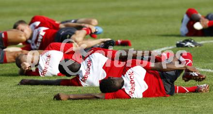 Fussball Bundesliga. Trainingslager 1. FC Koeln. Velden, am 14.7.2009.
Foto: Kuess
---
pressefotos, pressefotografie, kuess, qs, qspictures, sport, bild, bilder, bilddatenbank