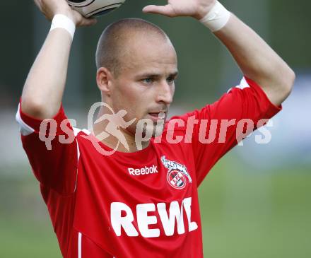 Fussball. Deutsche Bundesliga. Testspiel. Hannover 96 gegen 1. FC Koeln.
Miso Brecko (Koeln). Bad Kleinkirchheim, 16.7.2009.
Foto: Kuess
---
pressefotos, pressefotografie, kuess, qs, qspictures, sport, bild, bilder, bilddatenbank