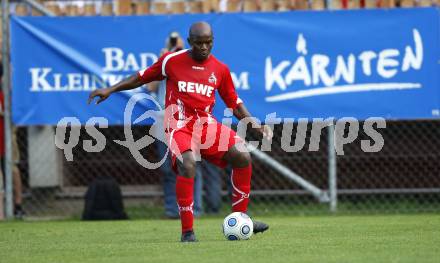 Fussball. Deutsche Bundesliga. Testspiel. Hannover 96 gegen 1. FC Koeln.
Pierre Wome (Koeln). Bad Kleinkirchheim, 16.7.2009.
Foto: Kuess
---
pressefotos, pressefotografie, kuess, qs, qspictures, sport, bild, bilder, bilddatenbank