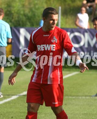 Fussball Testspiel. 1. FC koeln gegen FCU Timisoara. Lukas Podolski (Koeln). Velden, am 20.7.2009.
Foto: Kuess
---
pressefotos, pressefotografie, kuess, qs, qspictures, sport, bild, bilder, bilddatenbank