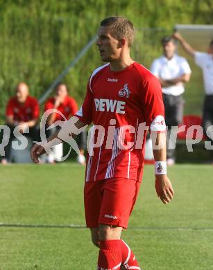 Fussball Testspiel. 1. FC koeln gegen FCU Timisoara. Lukas Podolski (Koeln). Velden, am 20.7.2009.
Foto: Kuess
---
pressefotos, pressefotografie, kuess, qs, qspictures, sport, bild, bilder, bilddatenbank