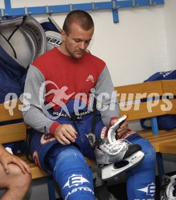 EBEL. Eishockey Bundesliga. Training VSV. Roland Kaspitz. Villach, am 22.7.2009.
Foto: Kuess
---
pressefotos, pressefotografie, kuess, qs, qspictures, sport, bild, bilder, bilddatenbank