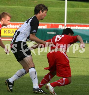 Fussball Testspiel. WAC/St. Andrae gegen 1. FC Koeln. Christian Falk (WAC), Taner Yalcin (Koeln). Wolfsberg, am 22.7.2009.
Foto: Kuess
---
pressefotos, pressefotografie, kuess, qs, qspictures, sport, bild, bilder, bilddatenbank