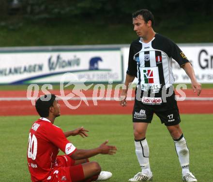 Fussball Testspiel. WAC/St. Andrae gegen 1. FC Koeln. Juergen Saler (WAC), Adil Chihi (Koeln). Wolfsberg, am 22.7.2009.
Foto: Kuess
---
pressefotos, pressefotografie, kuess, qs, qspictures, sport, bild, bilder, bilddatenbank