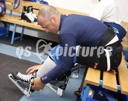 EBEL. Eishockey Bundesliga. Training VSV. Gerhard Unterluggauer. Villach, am 22.7.2009.
Foto: Kuess
---
pressefotos, pressefotografie, kuess, qs, qspictures, sport, bild, bilder, bilddatenbank