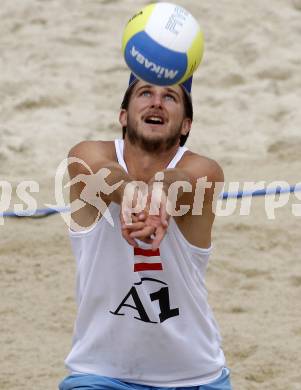 Beachvolleyball. Grand Slam 2008. BLAEUEL Felix (AUT). Klagenfurt, 31.7.2008.
Copyright Kuess

---
pressefotos, pressefotografie, kuess, qs, qspictures, sport, bild, bilder, bilddatenbank