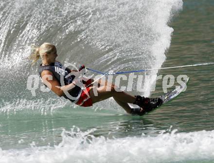 Wasserski. Austrian Nationals.  Slalom. Irena Rohrer. Lendorf, 25.7.2009.
Foto: Kuess
---
pressefotos, pressefotografie, kuess, qs, qspictures, sport, bild, bilder, bilddatenbank