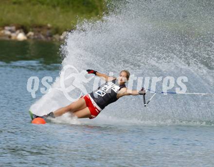 Wasserski. Austrian Nationals.  Slalom. Irena Rohrer. Lendorf, 25.7.2009.
Foto: Kuess
---
pressefotos, pressefotografie, kuess, qs, qspictures, sport, bild, bilder, bilddatenbank